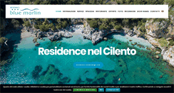 Desktop Screenshot of bluemarlinvacanze.com