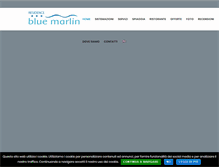 Tablet Screenshot of bluemarlinvacanze.com